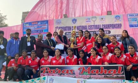 THE CESTOBALL FEDERATION CUP FINISHED IN INDIA