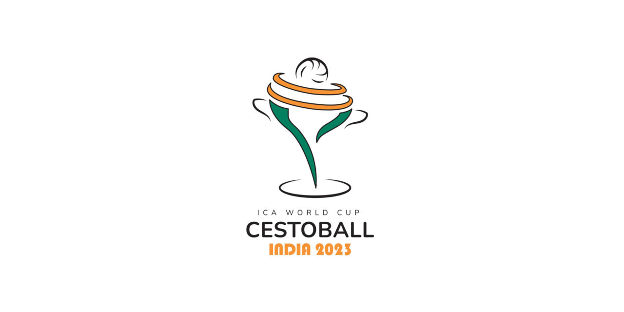 THE OFFICIAL LOGO OF THE CESTOBALL WORLD CUP