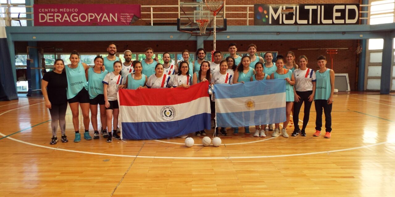 THE SOUTH AMERICAN CESTOBALL TRAINING WAS CARRIED OUT