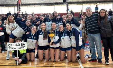 ARGENTINA: CITY OF BUENOS AIRES CHAMPION NATIONAL U17 CESTOBALL LEAGUE