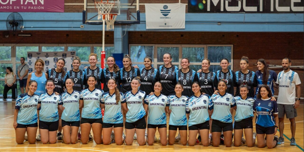 THE ARGENTINE WOMEN’S NATIONAL CESTOBALL TEAM PREPARES FOR THE INTERAMERICAN CUP